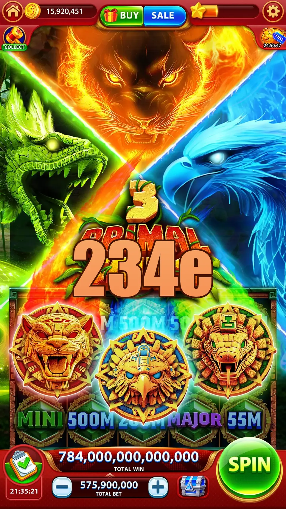 234e Masuk